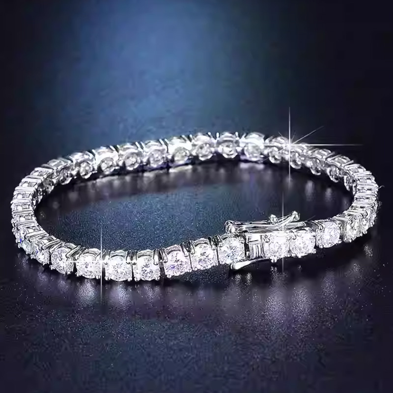 Tennis Bracelet Cubic - Nouveau Bracelet Tennis 3MM en Argent