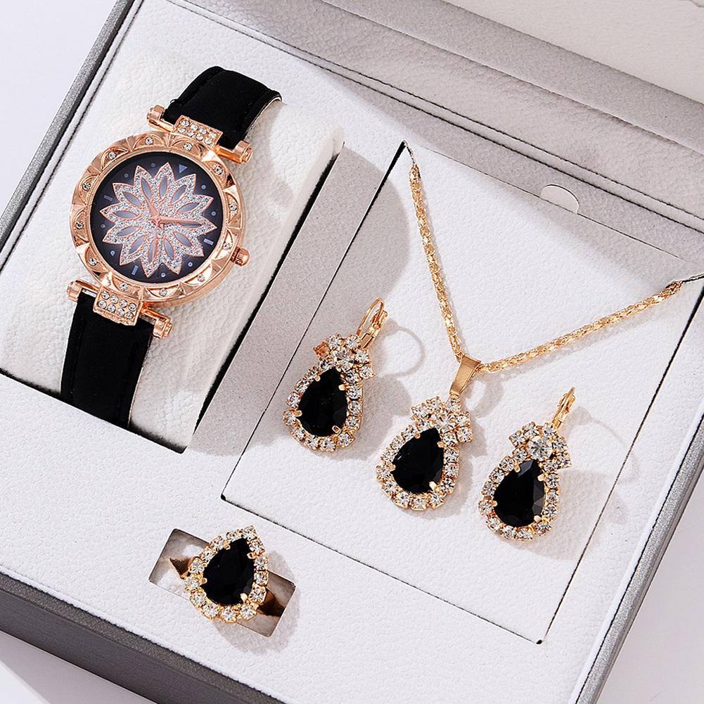 Jewelry Watches For Ladies - Montre à quartz pour femme, ensemble