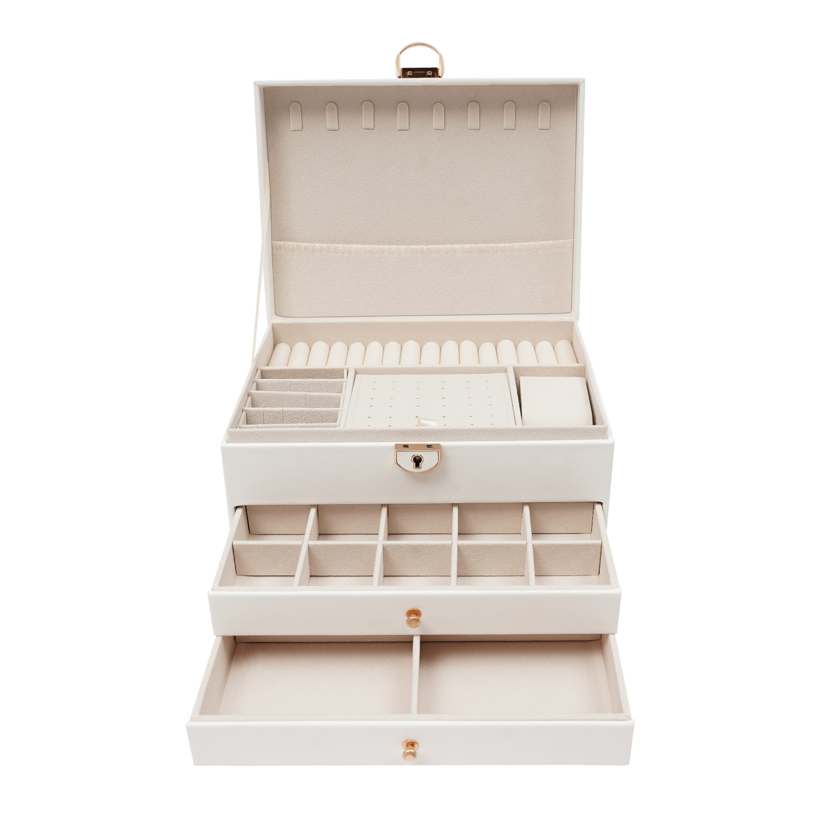 Jewelry Stores With Watches - Boîte de rangement à 3 niveaux
