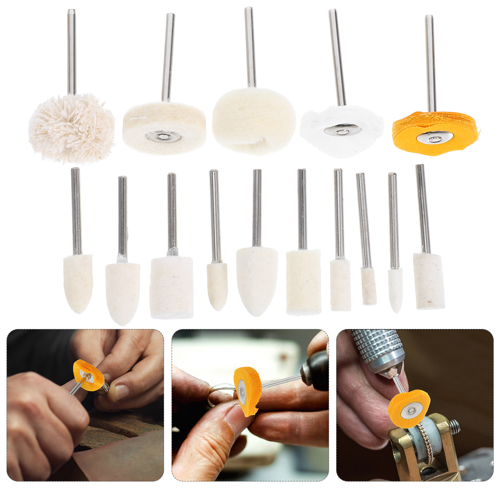 Jewelry Watches & Accessories - 50 pièces de roues de polissage