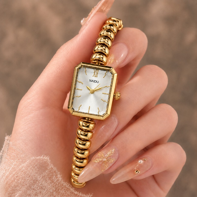 Jewelry Watches For Ladies - Montre NAIDU en or pour femmes,