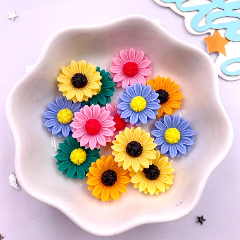 Paradise Jewelry & Watches Llc Miami Photos - Figurine de tournesol en résine colorée,