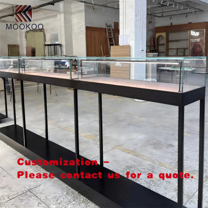 Jewelry Stores With Watches - Vitrine en verre personnalisable avec cadre