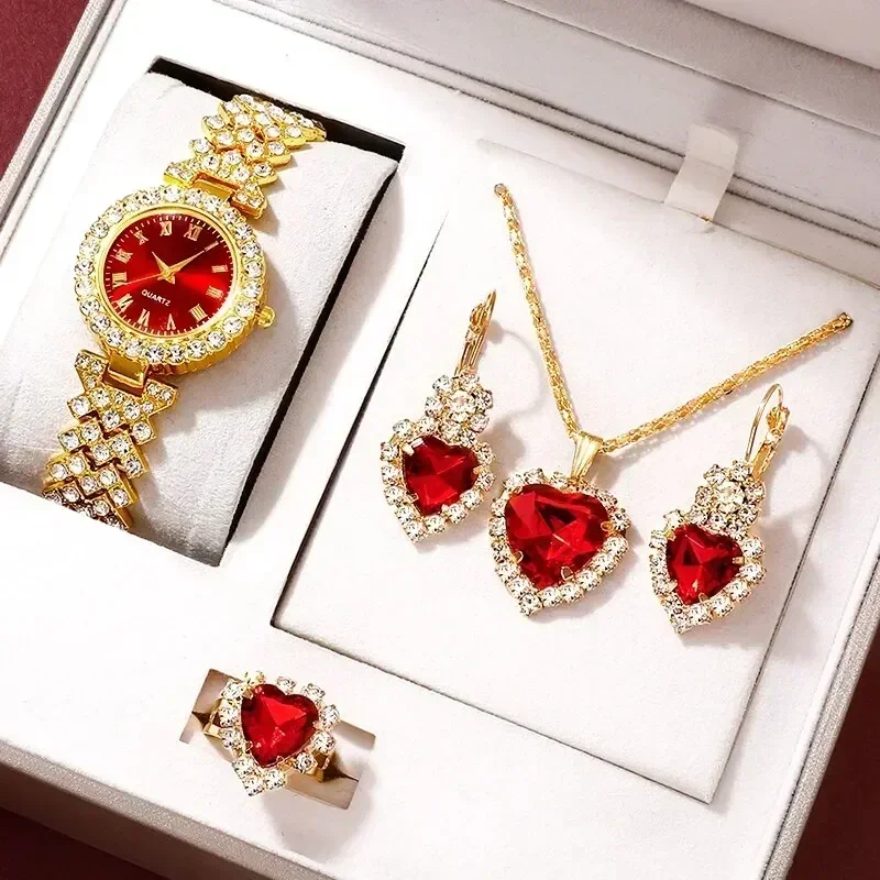 Jewelry Watches For Ladies - Montre de Luxe Dorée pour Femme,