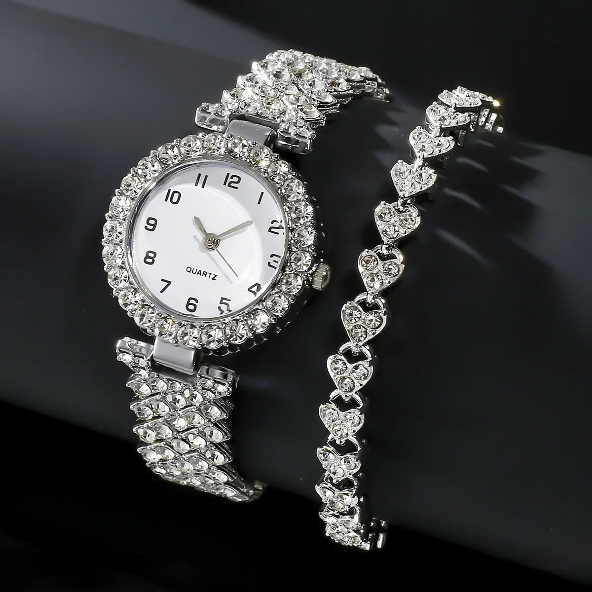Jewelry Watches For Ladies - 1 pièces/2 pièces de luxe mode