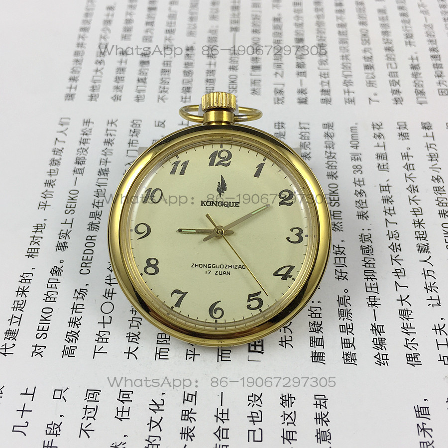 Jewelry And Watches - Usine horlogère Liaoning, montre de poche
