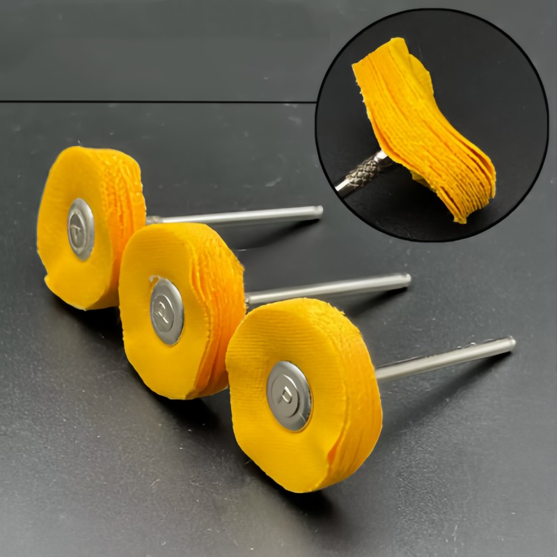 Jewelry Watches & Accessories - Roue de polissage jaune de 3mm,