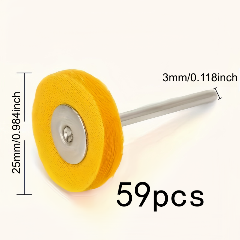 Roue de polissage jaune de 3mm - Jewelry Watches & Accessories avis et prix