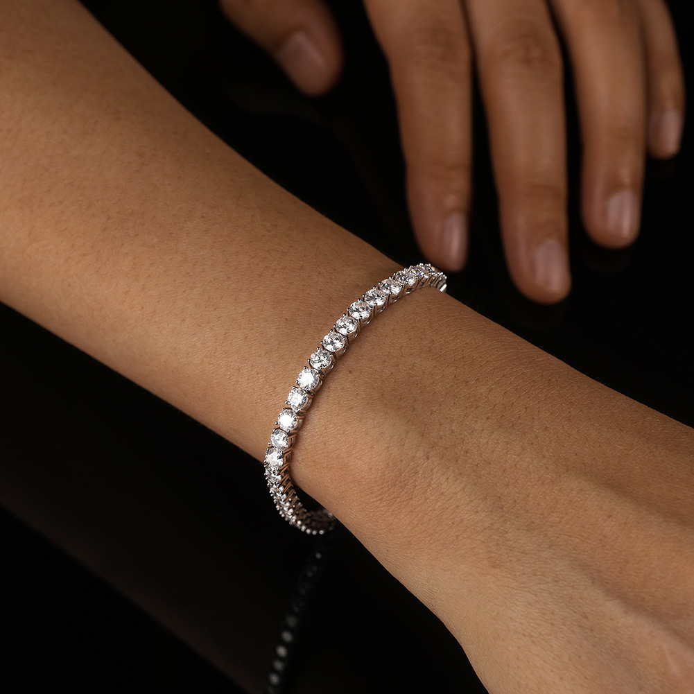 Nouveau Bracelet Tennis 3MM en - Tennis Bracelet Cubic avis et prix