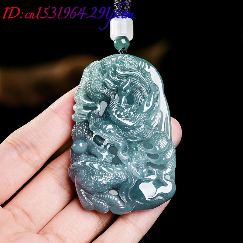 Collier pendentif Dragon en ja - Jewelry & Watches Sp Z Oo Opinie avis et prix