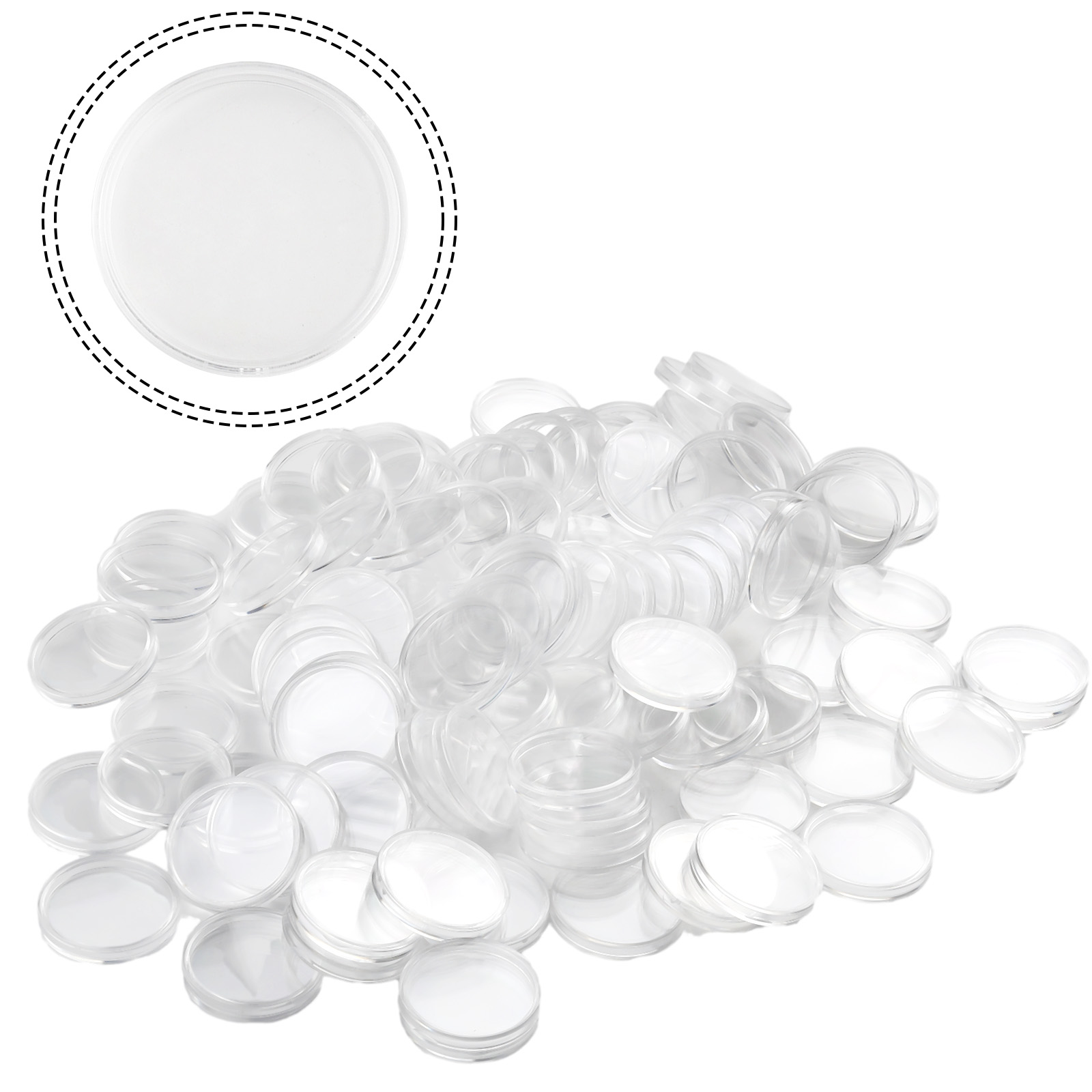 100 capsules en plastique tran - Collectors Coins Jewelry & Watches Of Smithtown Photos avis et prix