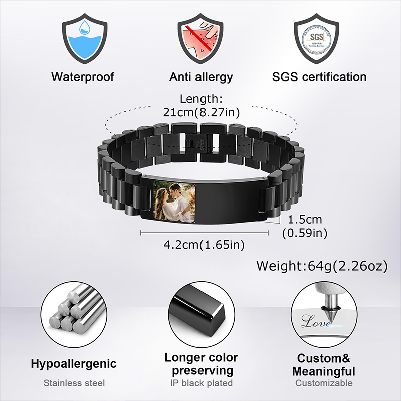 Bracelet de montre avec texte  - Jewels On Watches avis et prix