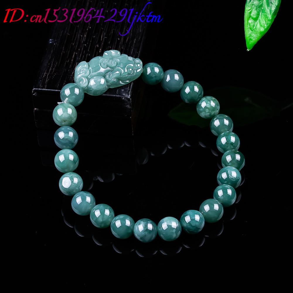 Bracelet Pixiu en jadéite birm - Jewelry & Watches Sp Z Oo Opinie avis et prix