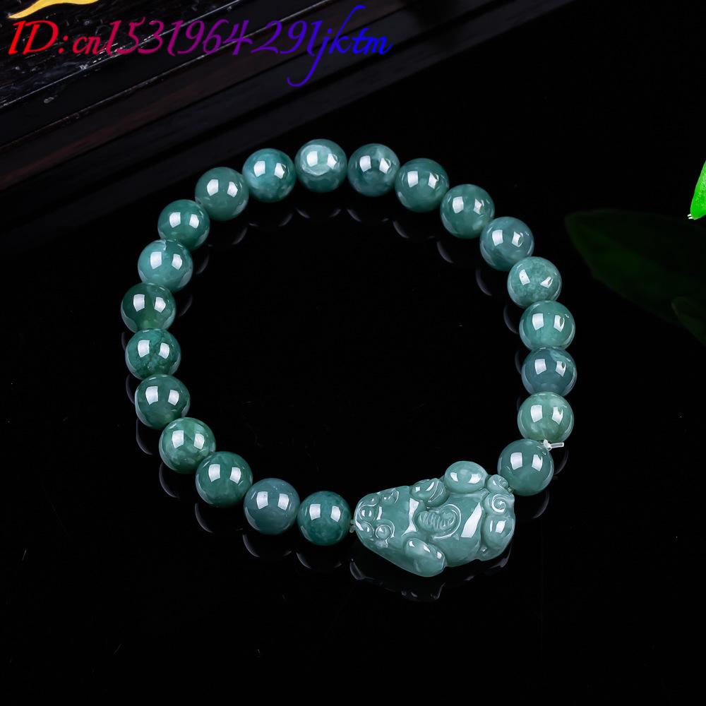 Bracelet Pixiu en jadéite birm - Jewelry & Watches Sp Z Oo Opinie avis et prix