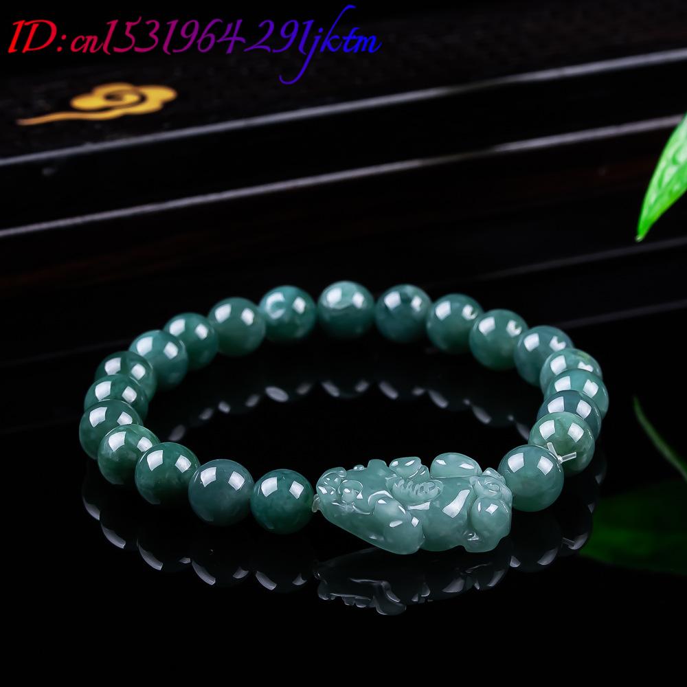Bracelet Pixiu en jadéite birm - Jewelry & Watches Sp Z Oo Opinie avis et prix