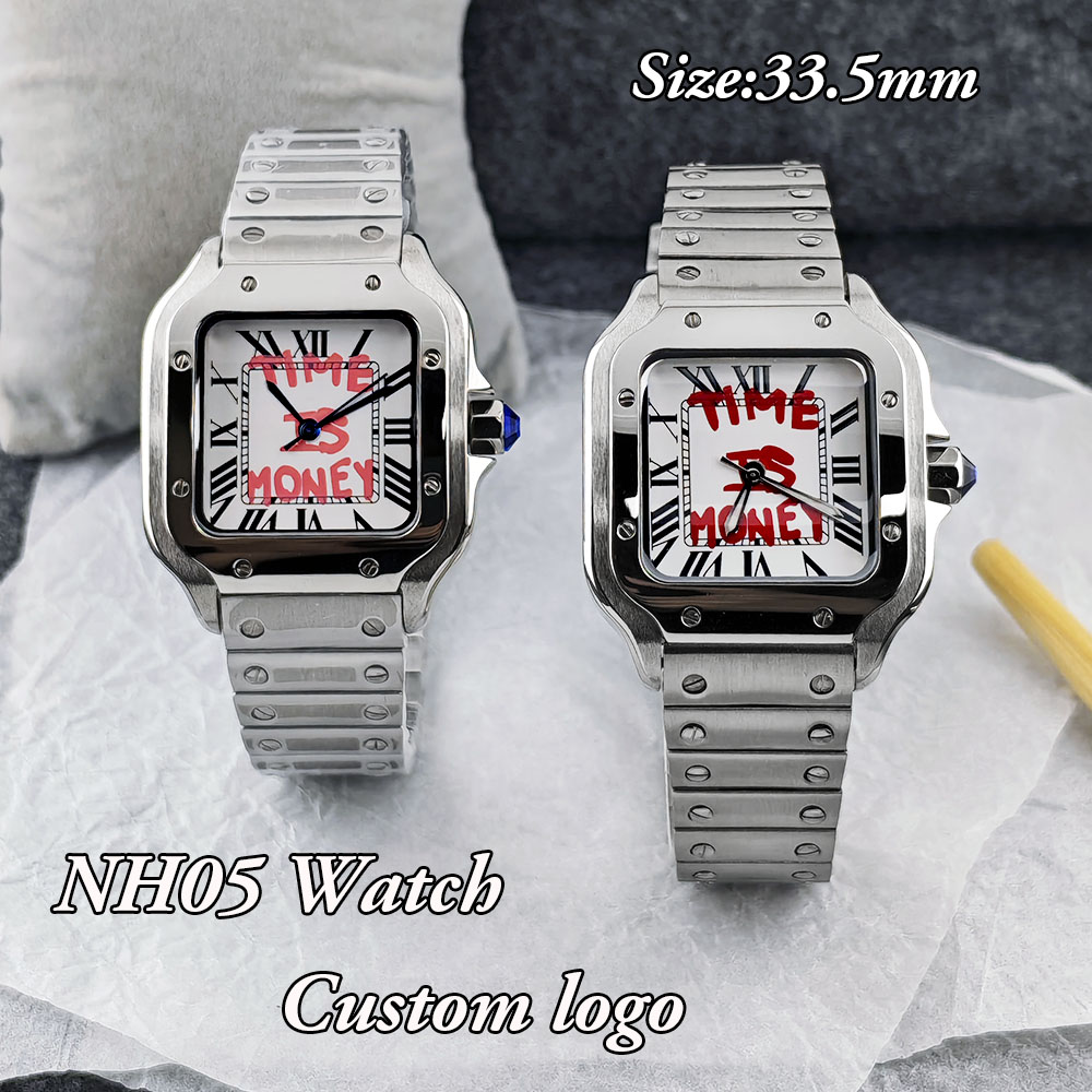 Nouvelle montre carrée NH05, m - Jewelry And Watches avis et prix