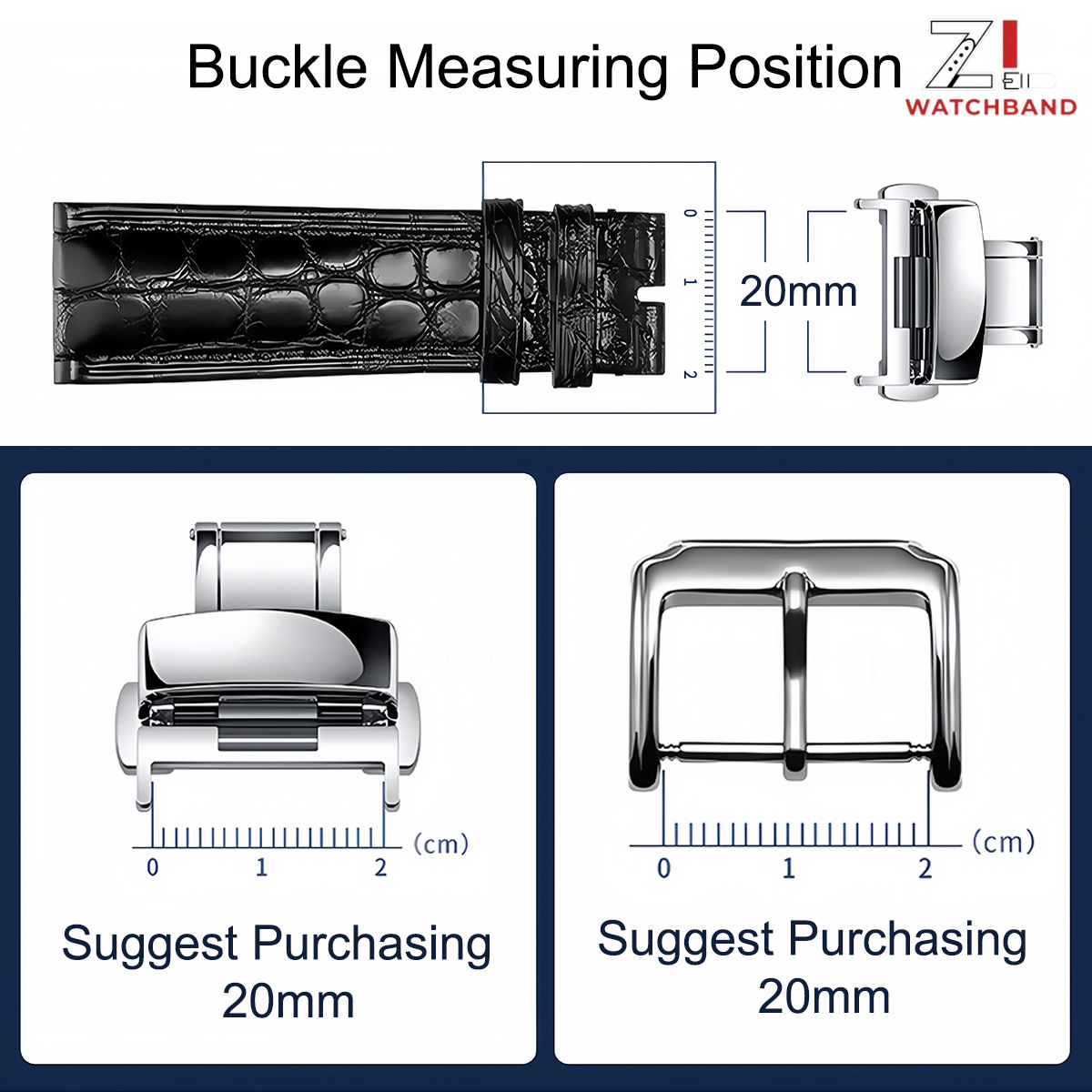 Boucle de montre en métal 16mm - Watch Strap Replacement avis et prix