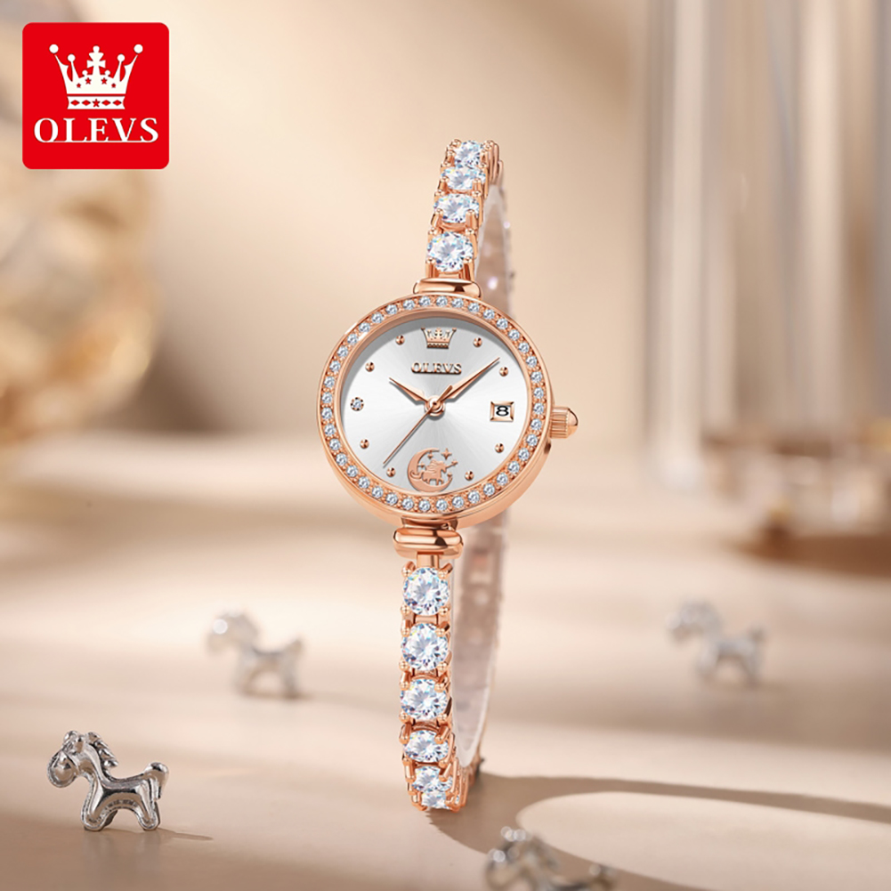 Montre OLEVS 2998 de marque or - Jewelry And Watches avis et prix