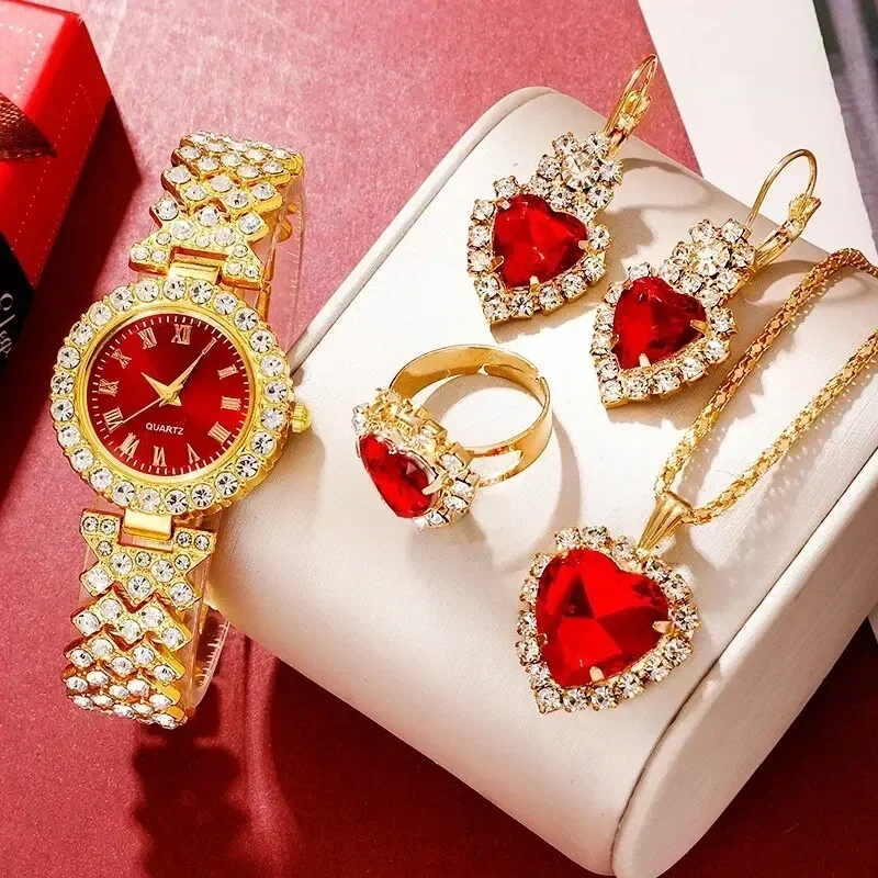 Ensemble de bijoux de luxe dor - Jewelry Watches For Ladies avis et prix