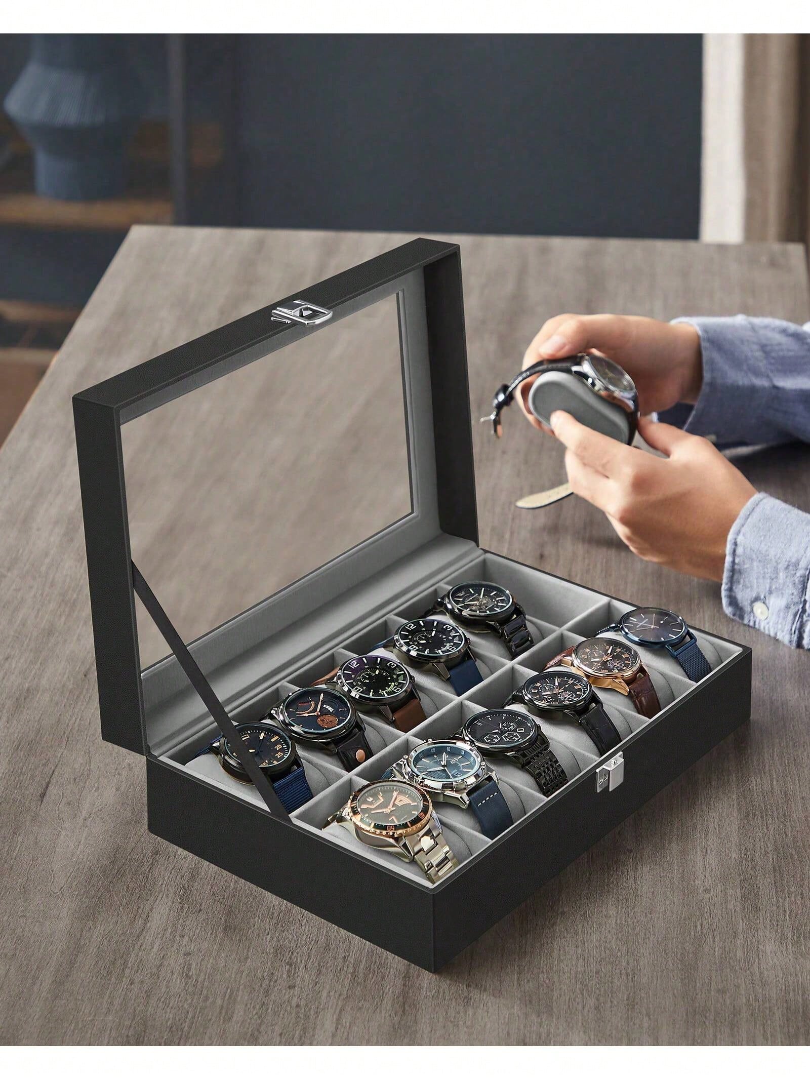 Boîte à montres verrouillable  - Jewels On Watches avis et prix