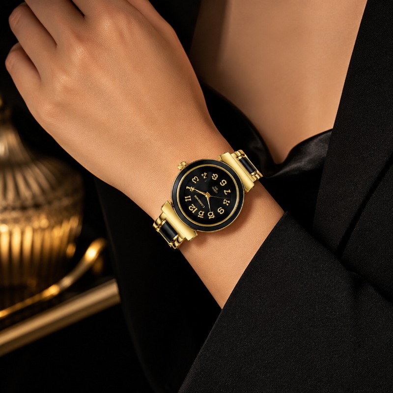 Montre de luxe bicolore en all - Jewelry Watches For Ladies avis et prix