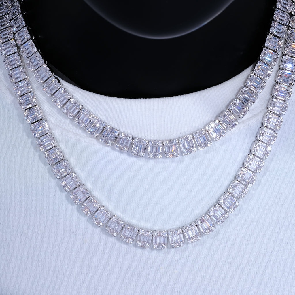 Chaîne de Tennis carrée glacée - Tennis Bracelet Cubic avis et prix