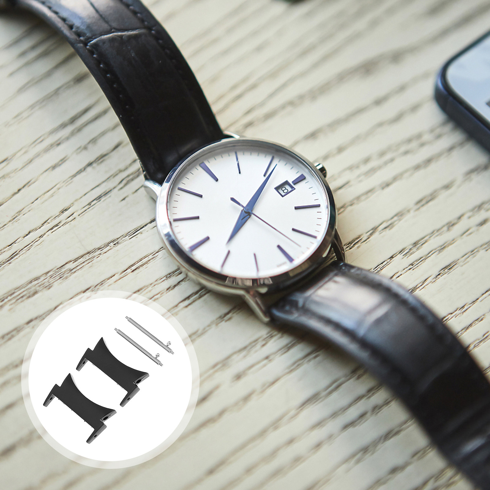 1 paire de connecteurs de brac - Watch Strap Replacement avis et prix