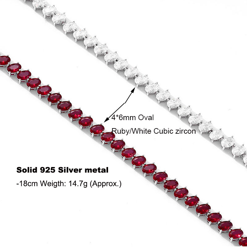 Bracelet de Tennis en Argent P - Tennis Bracelet Cubic avis et prix