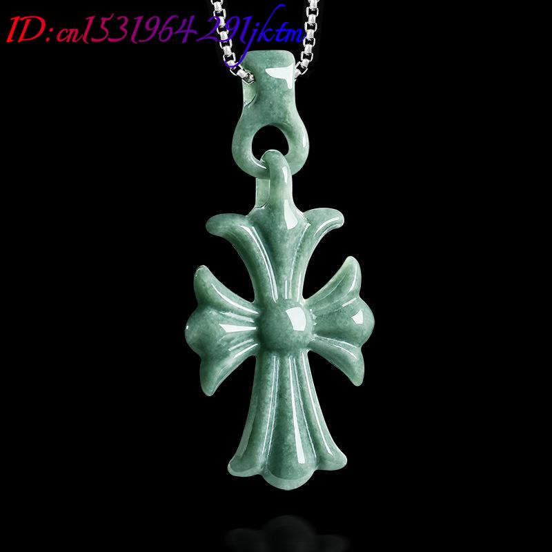 Collier pendentif croix en jad - Jewelry & Watches Sp Z Oo Opinie avis et prix