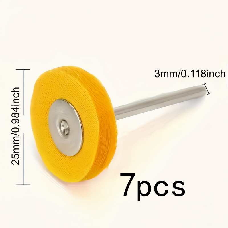 Roue de polissage jaune de 3mm - Jewelry Watches & Accessories avis et prix