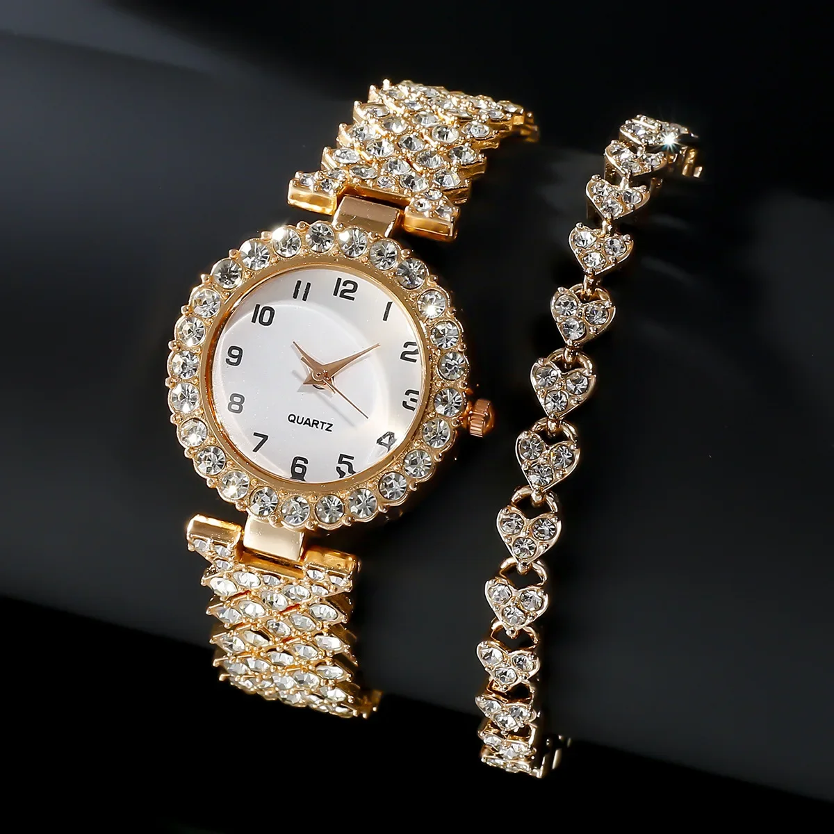 1 pièces/2 pièces de luxe mode - Jewelry Watches For Ladies avis et prix