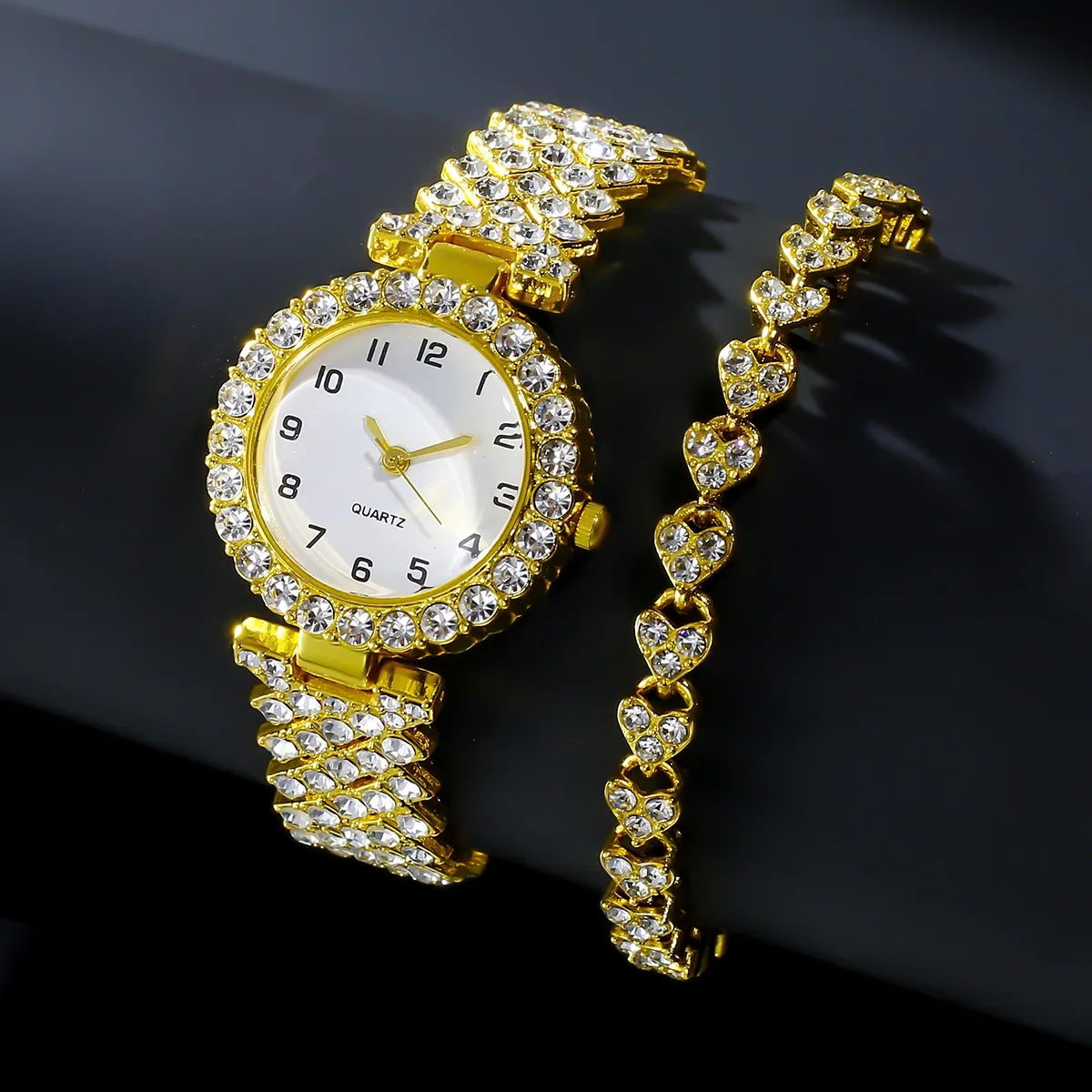 1 pièces/2 pièces de luxe mode - Jewelry Watches For Ladies avis et prix