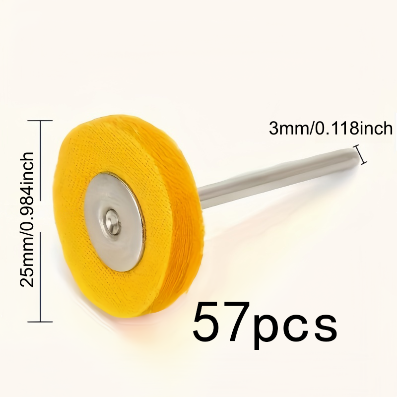 Roue de polissage jaune de 3mm - Jewelry Watches & Accessories avis et prix