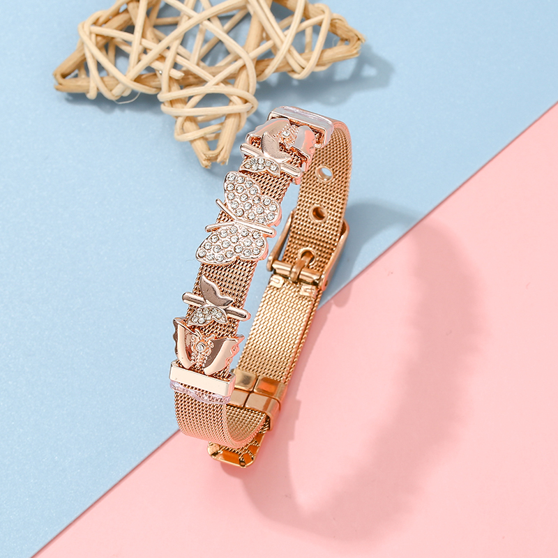 Bracelets en maille d'acier in - Best Jewelry Watches Women avis et prix