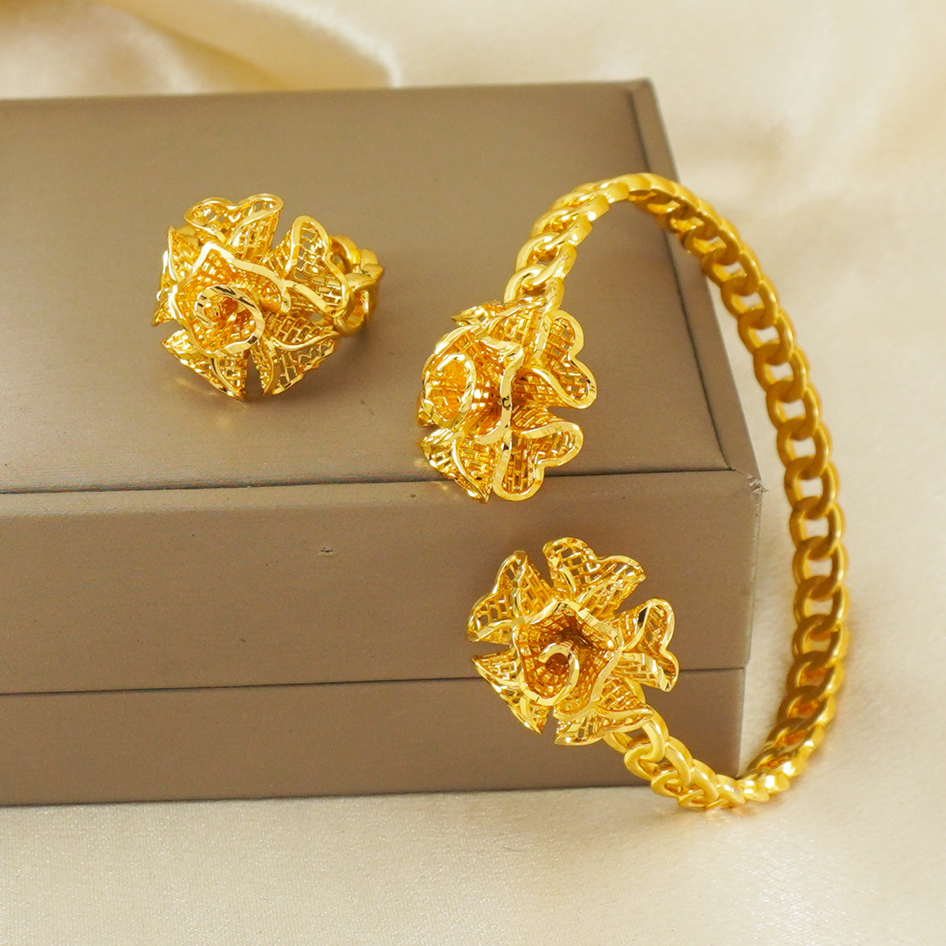 Bracelet en cuivre plaqué or,  - Best Jewelry Watches Women avis et prix
