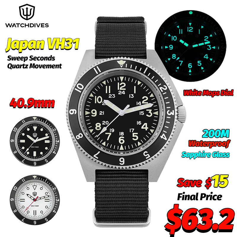Watchdives WD1972 montre à Qua - Jewelry And Watches avis et prix