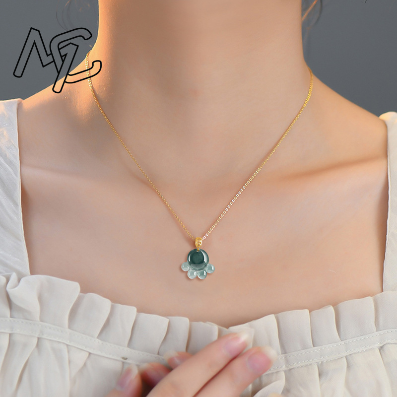 Collier pendentif patte de cha - Jewelry & Watches Sp Z Oo Opinie avis et prix