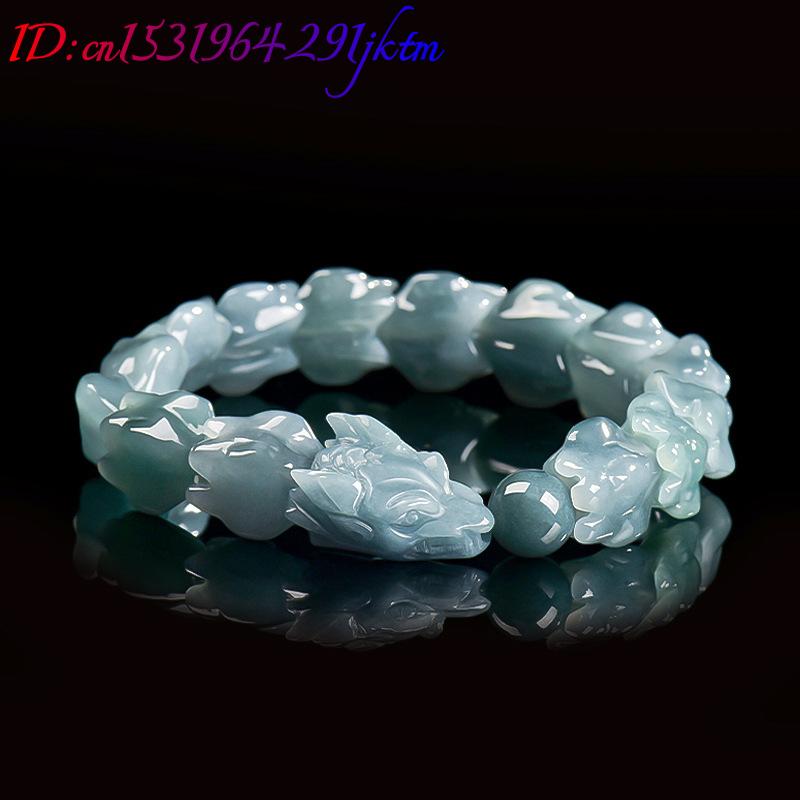 Bracelet Dragon en Jadeite Bir - Jewelry & Watches Sp Z Oo Opinie avis et prix