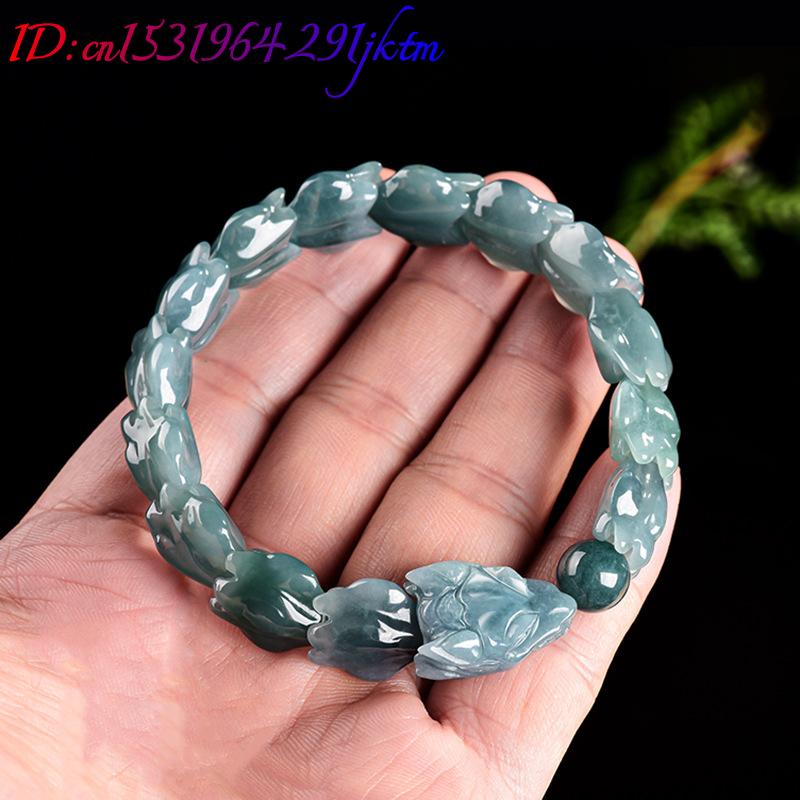 Bracelet Dragon en Jadeite Bir - Jewelry & Watches Sp Z Oo Opinie avis et prix