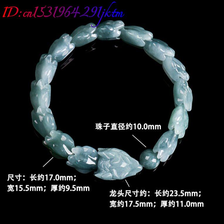 Bracelet Dragon en Jadeite Bir - Jewelry & Watches Sp Z Oo Opinie avis et prix