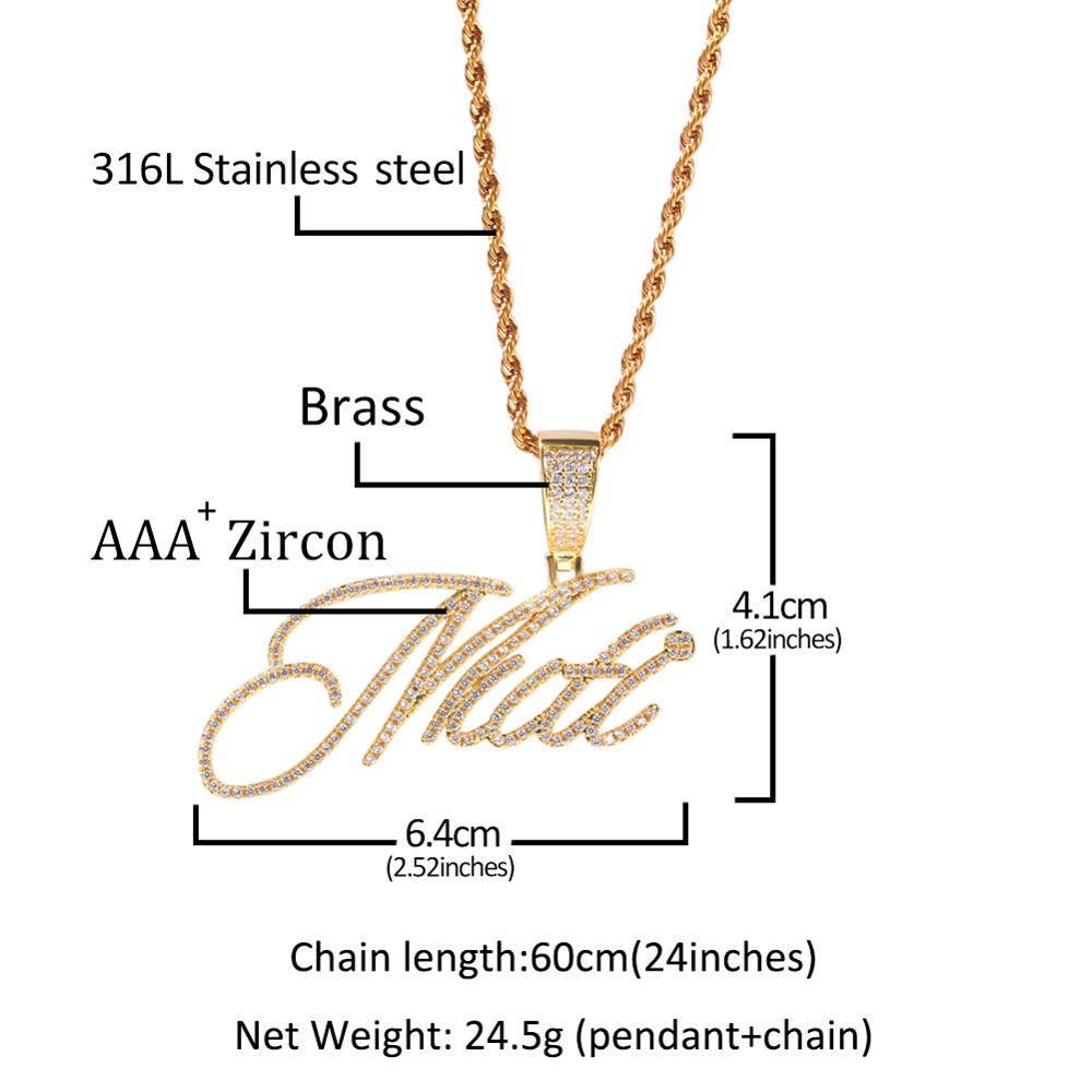 THE BLING KING-Pendentif Lettr - Tennis Bracelet Cubic avis et prix