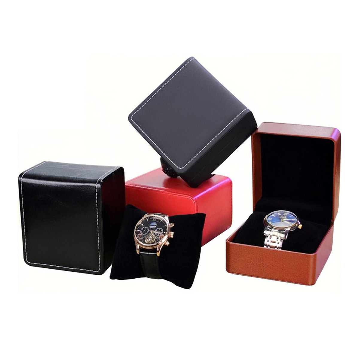 Boîte de montre en cuir pour h - Best Jewelry Watches Women avis et prix