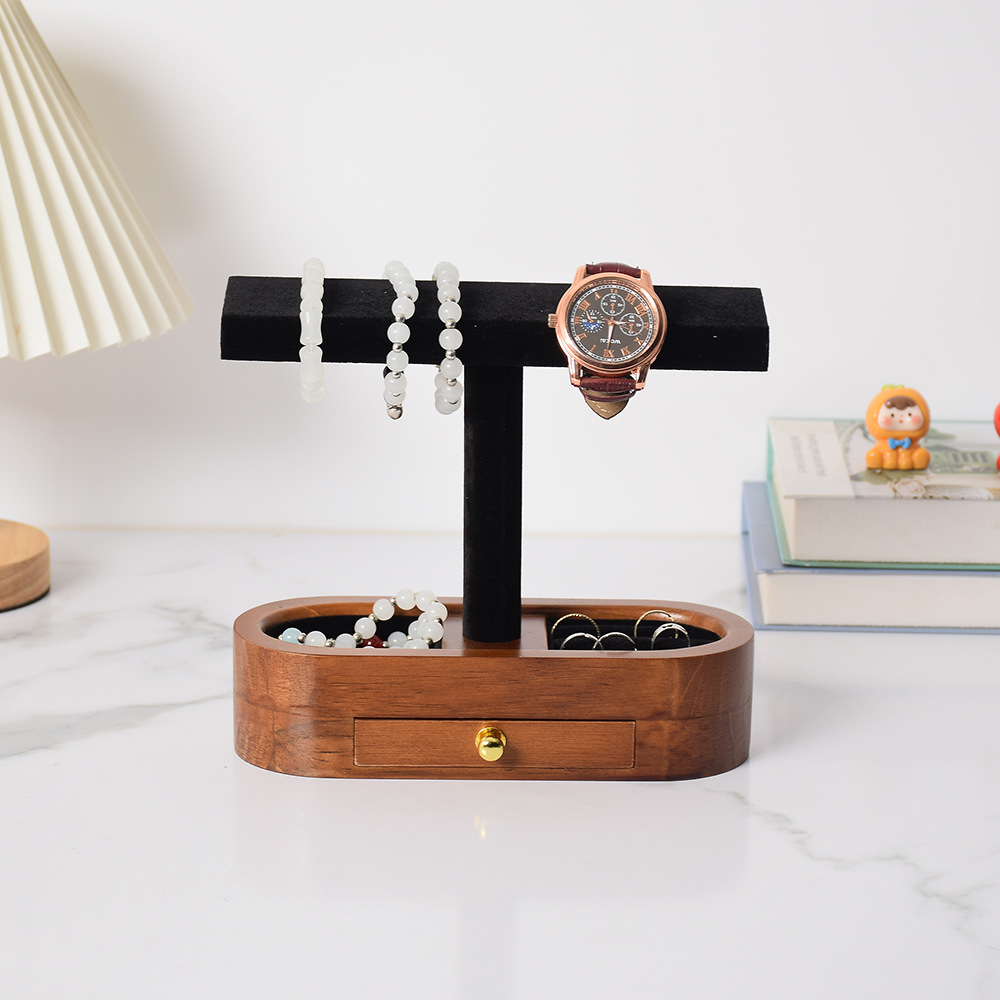 Support à bijoux en bois massi - Jewelry Stores With Watches avis et prix