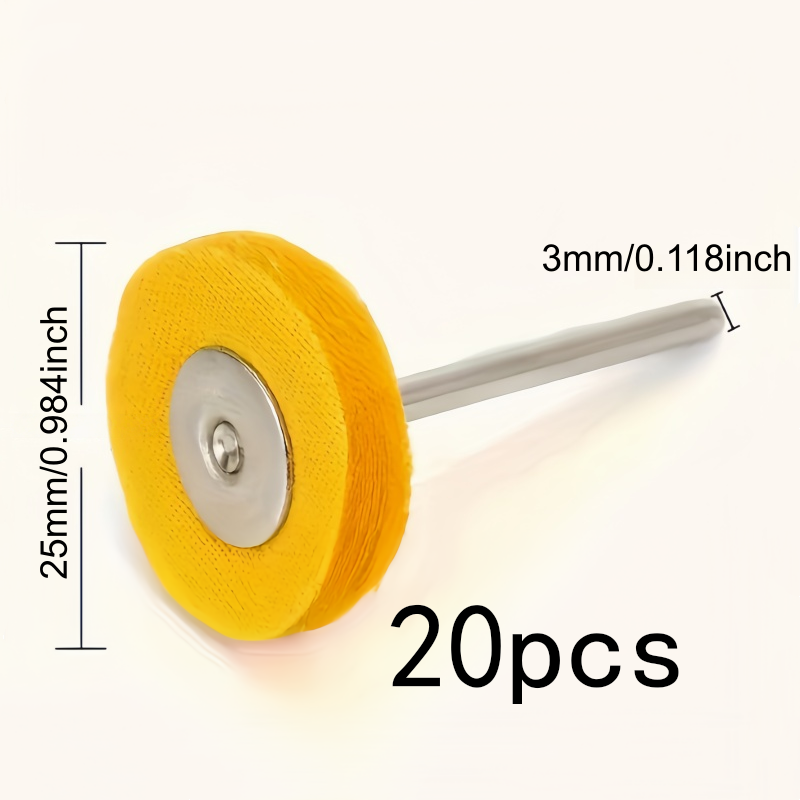 Roue de polissage jaune de 3mm - Jewelry Watches & Accessories avis et prix